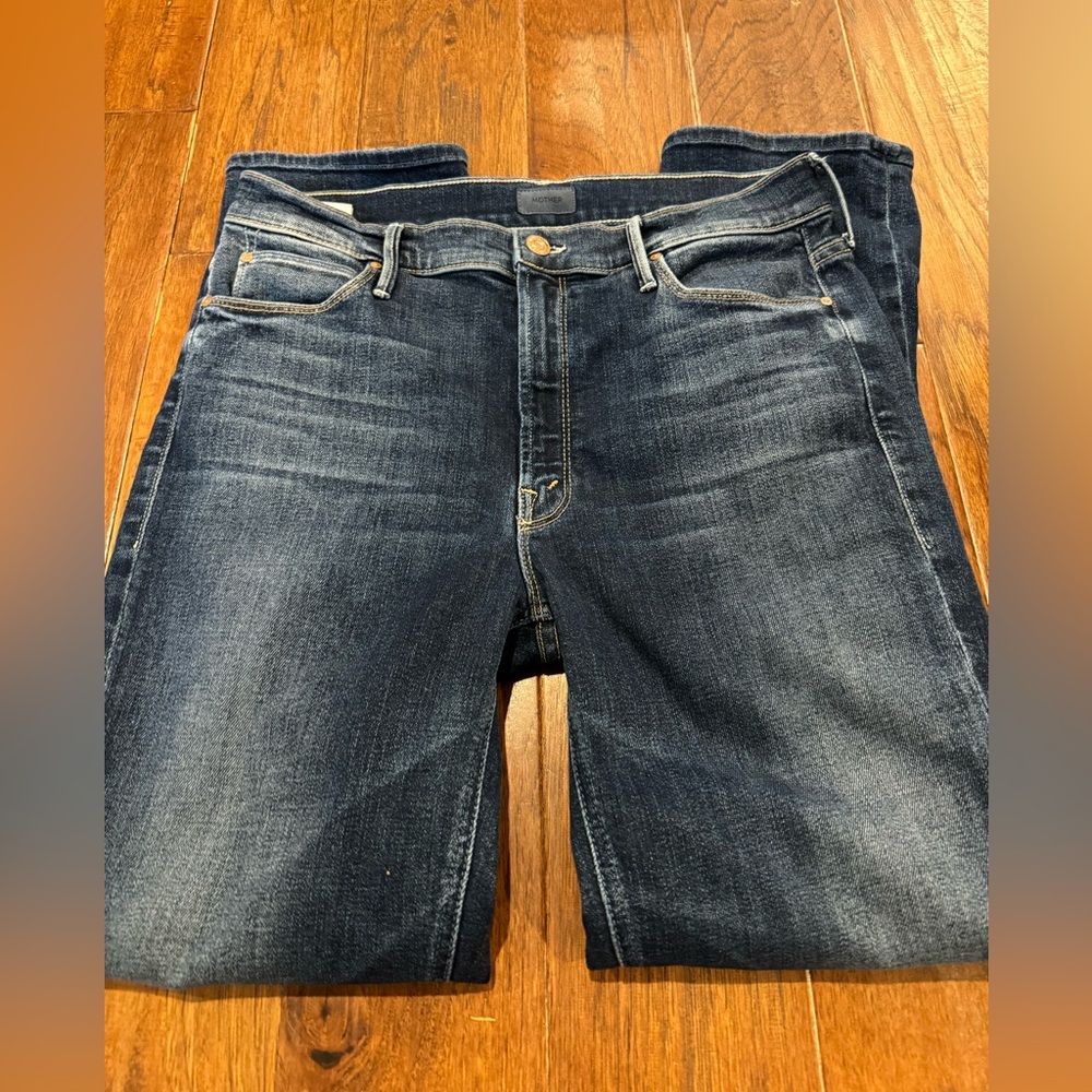 EUC, Mother Mid Rise Dazzler Ankle Jean, Size: 31
